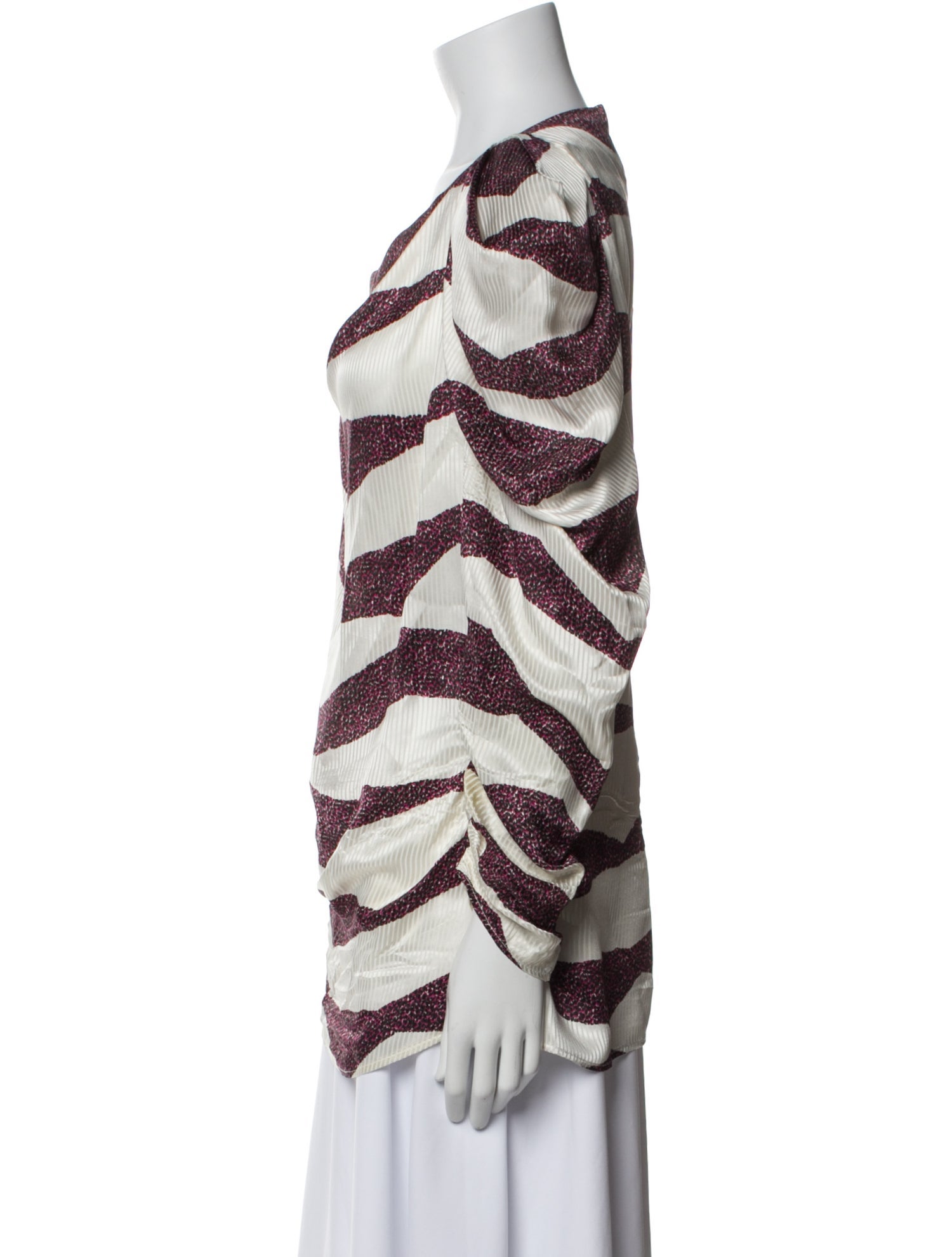 Isabel Marant Printed Cowl Neck Blouse