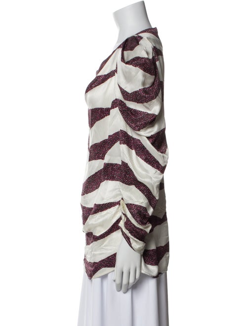 Isabel Marant Printed Cowl Neck Blouse