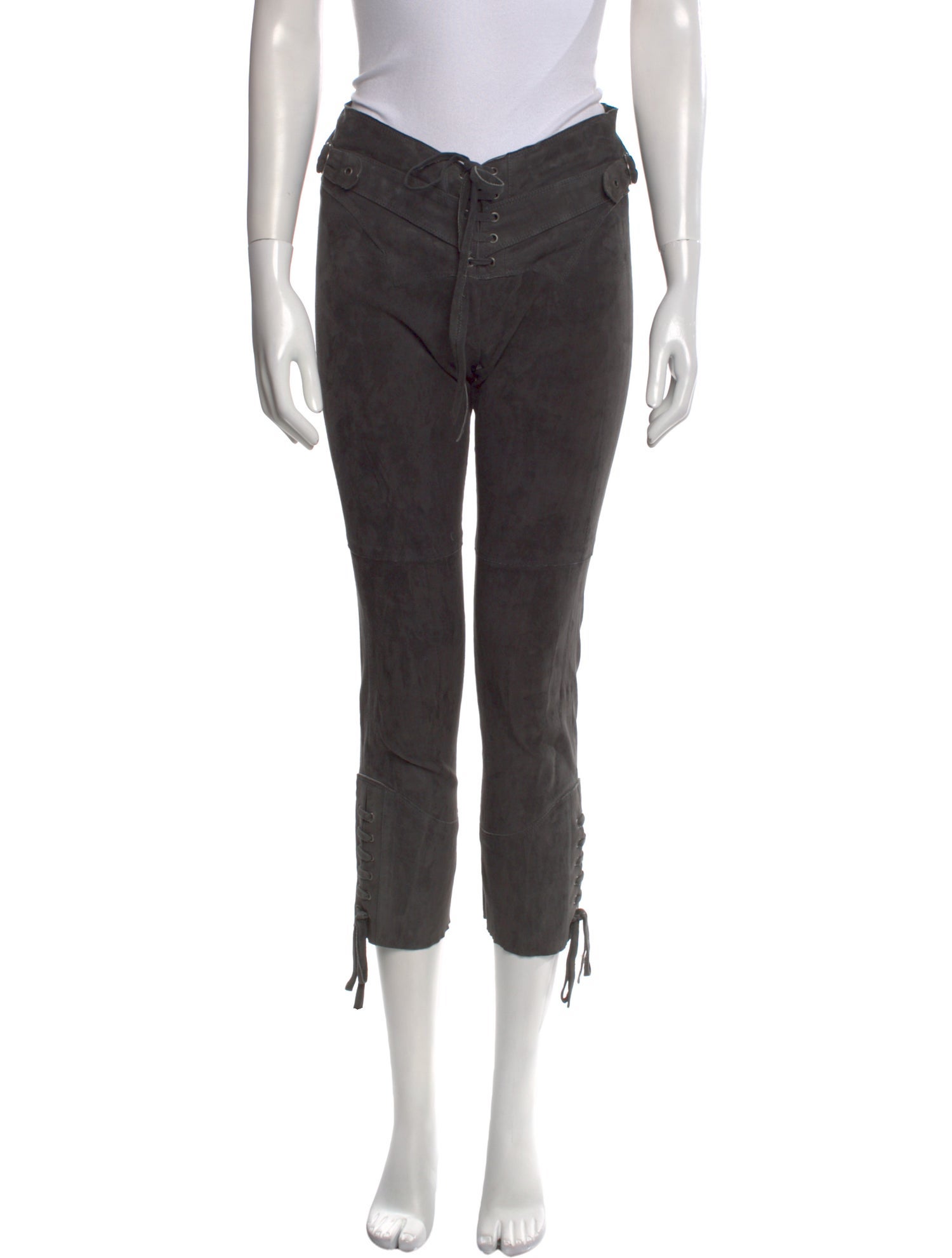 Isabel Marant Leather Skinny Leg Pants