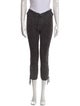 Isabel Marant Leather Skinny Leg Pants