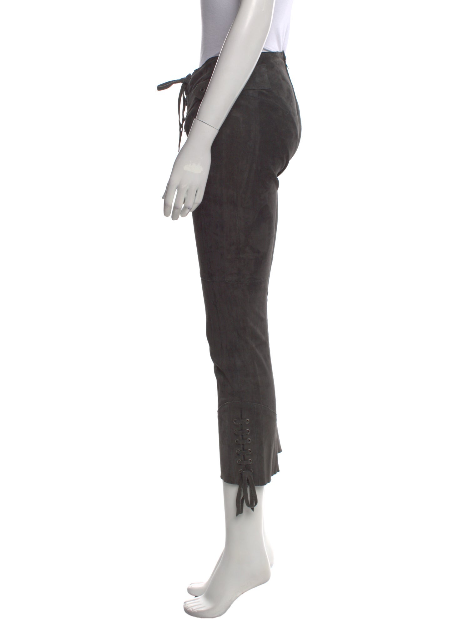 Isabel Marant Leather Skinny Leg Pants