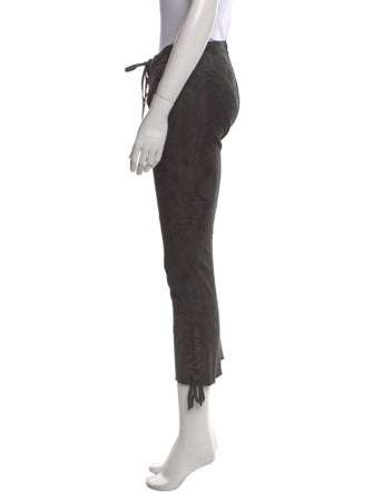 Isabel Marant Leather Skinny Leg Pants