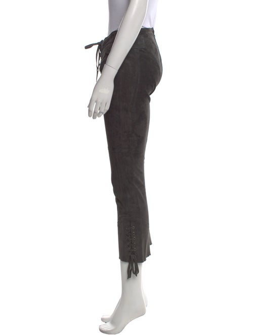 Isabel Marant Leather Skinny Leg Pants