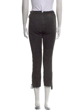Isabel Marant Leather Skinny Leg Pants