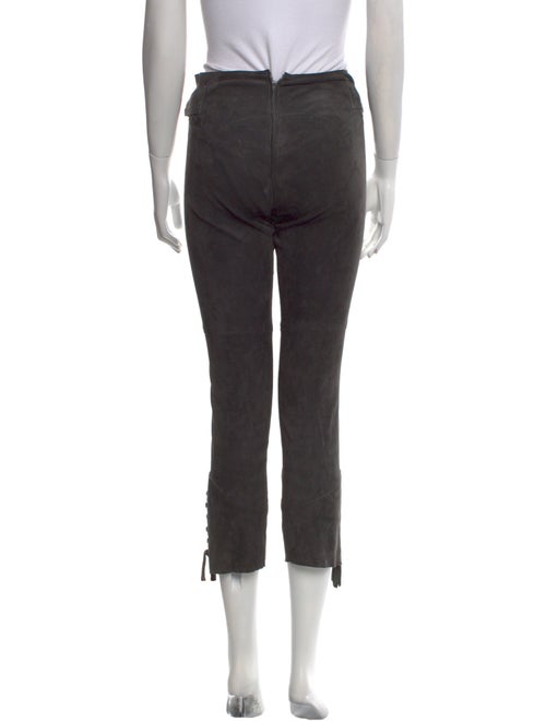 Isabel Marant Leather Skinny Leg Pants