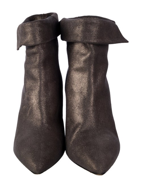 Isabel Marant Suede Glitter Accents Boots