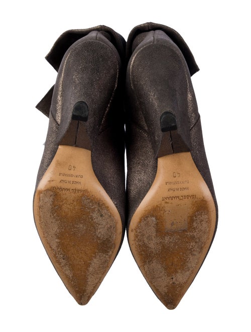 Isabel Marant Suede Glitter Accents Boots