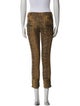 Isabel Marant Animal Print Skinny Leg Pants