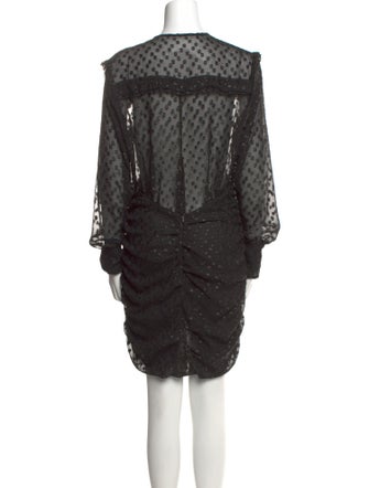 Isabel Marant Polka Dot Print Mini Dress