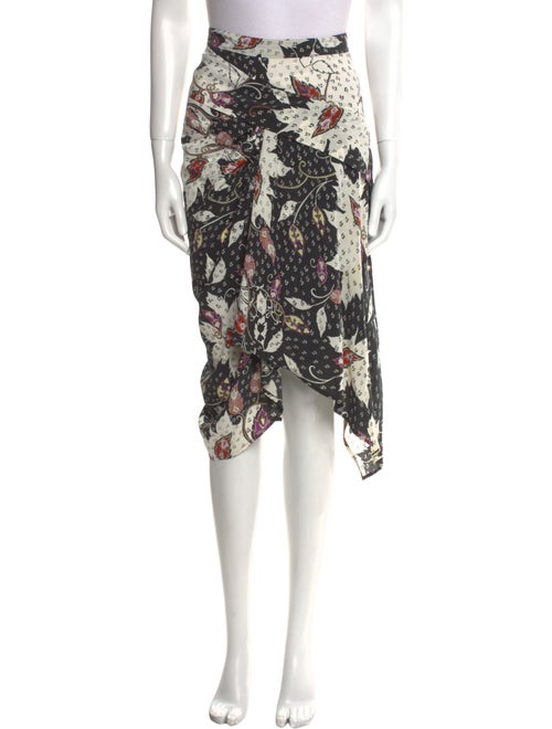 Isabel Marant Silk Midi Length Skirt