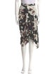 Isabel Marant Silk Midi Length Skirt