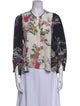 Isabel Marant Silk Floral Print Blouse