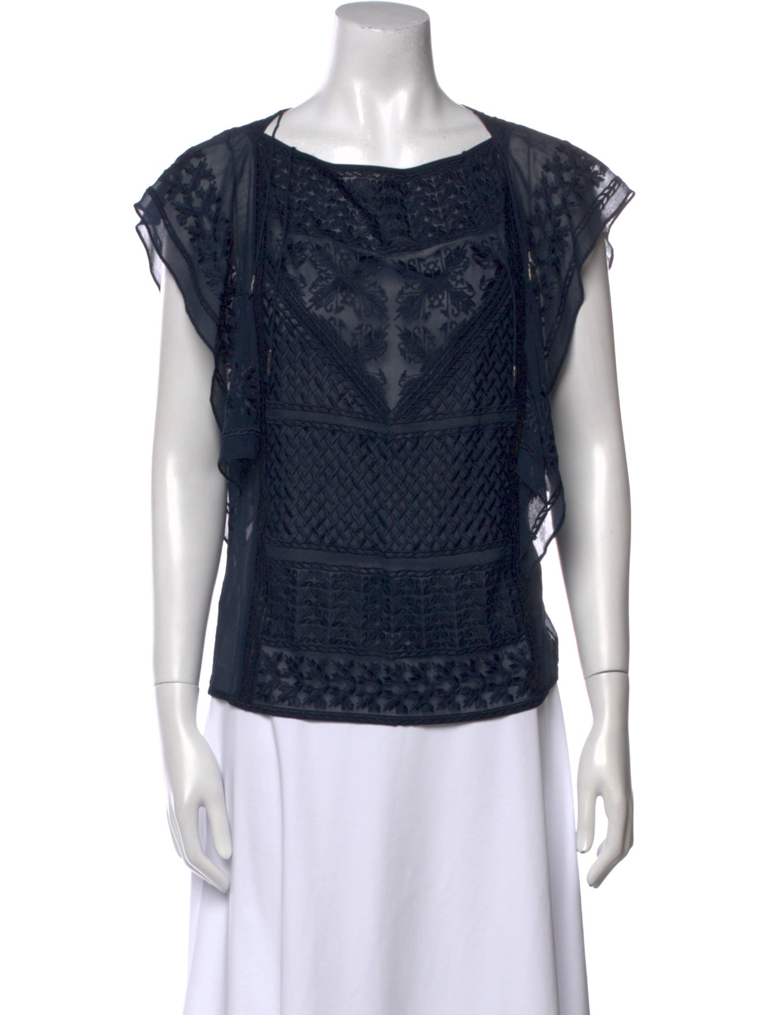 Isabel Marant Silk Printed Blouse