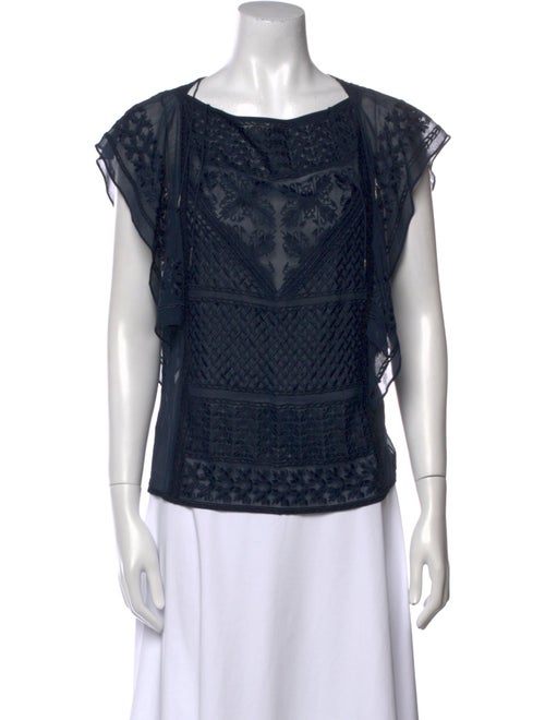 Isabel Marant Silk Printed Blouse