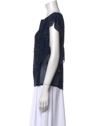 Isabel Marant Silk Printed Blouse