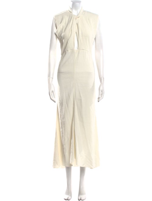Isabel Marant Crew Neck Long Dress