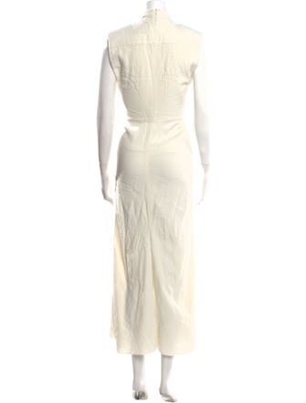 Isabel Marant Crew Neck Long Dress