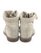 Isabel Marant Suede Wedge Sneakers