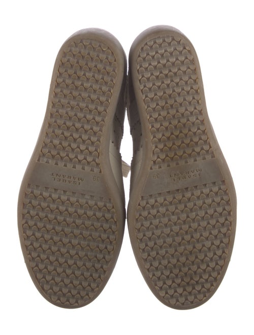 Isabel Marant Suede Wedge Sneakers