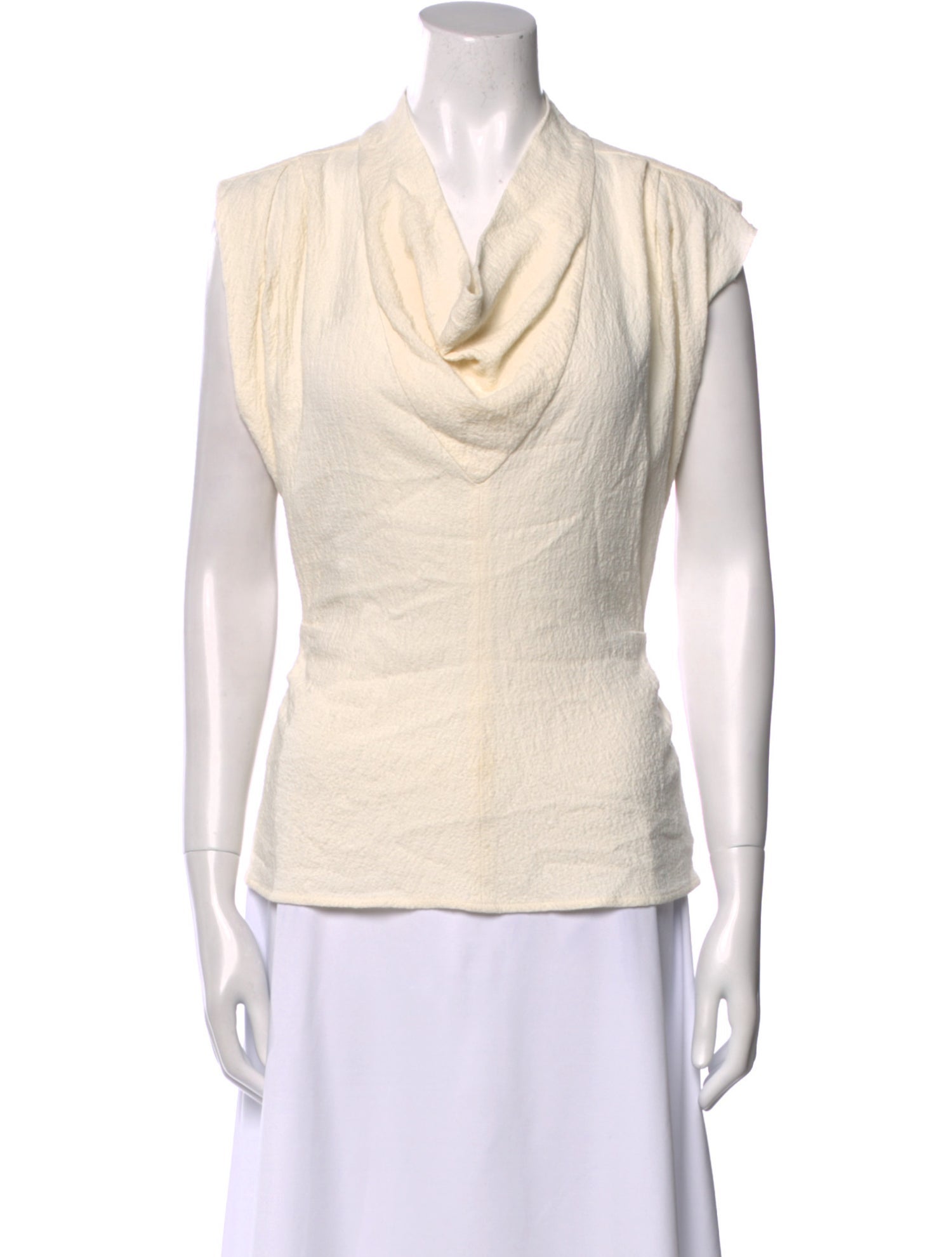 Isabel Marant Cowl Neck Sleeveless Top