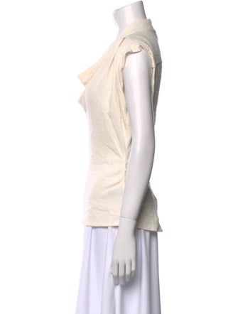 Isabel Marant Cowl Neck Sleeveless Top