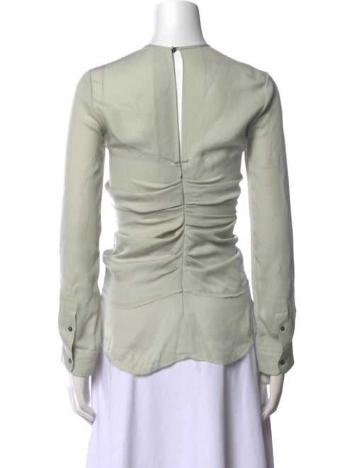 Isabel Marant Silk Crew Neck Top