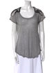 Isabel Marant Scoop Neck Short Sleeve T-Shirt