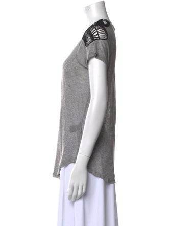 Isabel Marant Scoop Neck Short Sleeve T-Shirt