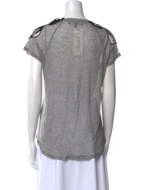 Isabel Marant Scoop Neck Short Sleeve T-Shirt