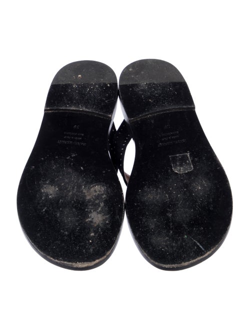 Isabel Marant Suede Studded Accents Slides