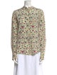 Isabel Marant Silk Floral Print Blouse