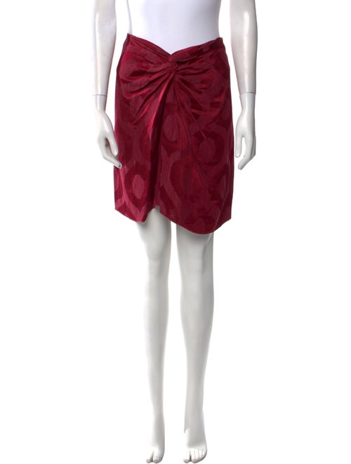 Isabel Marant Pleated Accents Knee-Length Skirt