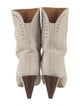 Isabel Marant Suede Studded Accents Western Boots
