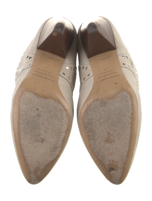 Isabel Marant Suede Studded Accents Western Boots