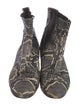 Isabel Marant Snakeskin Animal Print Chelsea Boots