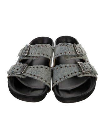 Isabel Marant Denim Slides
