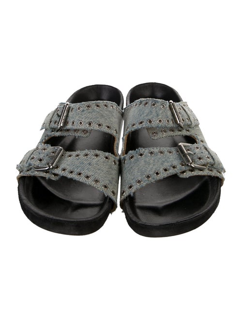 Isabel Marant Denim Slides
