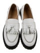Isabel Marant Leather Tassel Accents Loafers