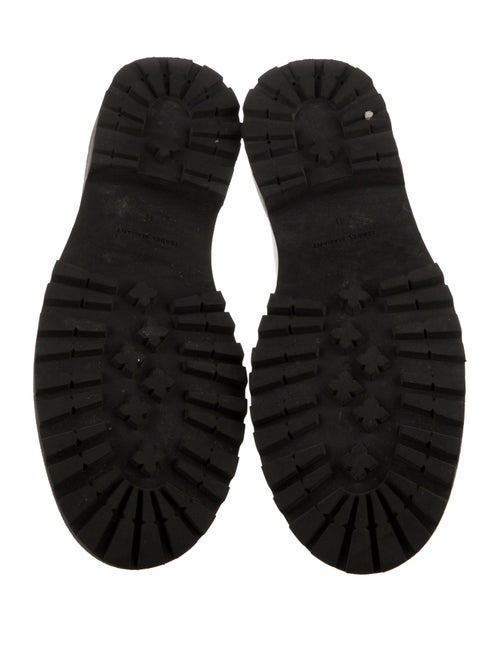 Isabel Marant Leather Tassel Accents Loafers