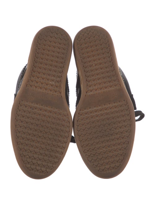 Isabel Marant Leather Wedge Sneakers