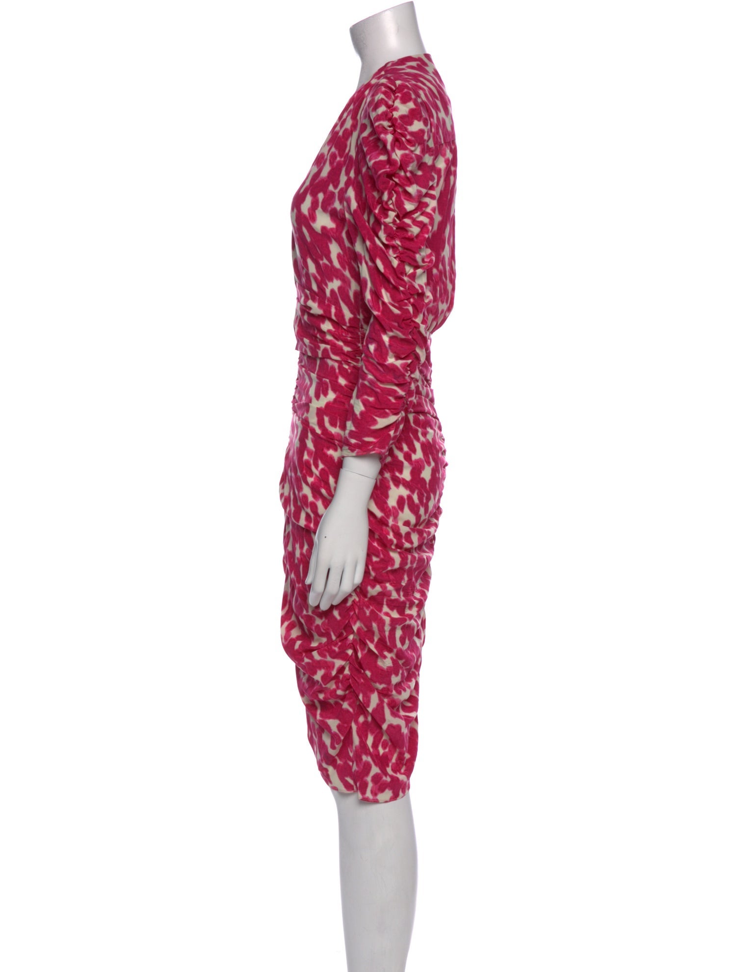 Isabel Marant Silk Knee-Length Dress