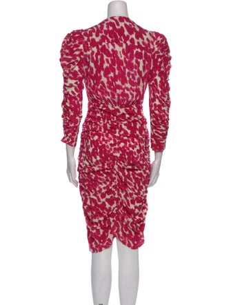 Isabel Marant Silk Knee-Length Dress