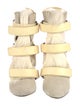 Isabel Marant Suede Fur Trim Boots