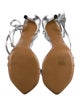 Isabel Marant Embossed Leather Slingback Sandals