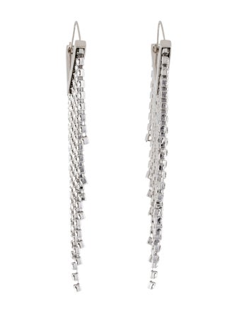 Isabel Marant Crystal Melting Chandelier Earrings