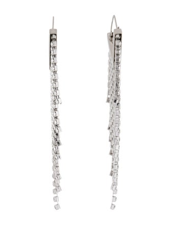 Isabel Marant Crystal Melting Chandelier Earrings