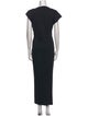 Isabel Marant Bateau Neckline Long Dress