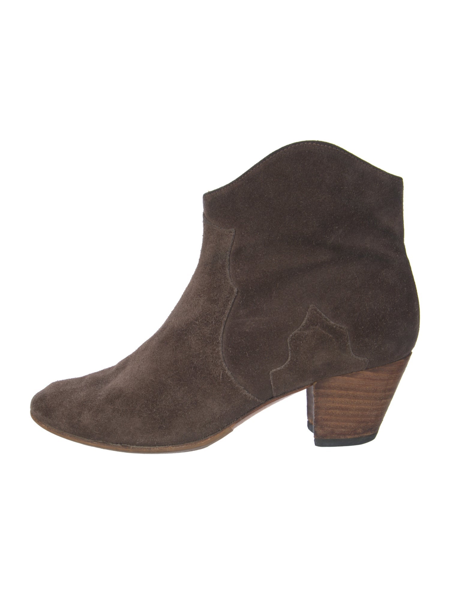 Isabel Marant Suede Western Boots