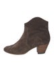 Isabel Marant Suede Western Boots