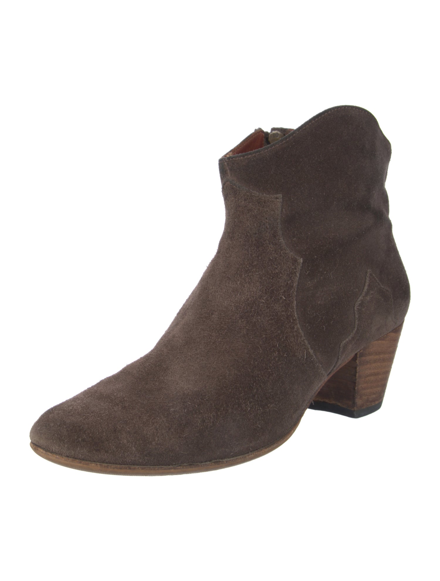 Isabel Marant Suede Western Boots